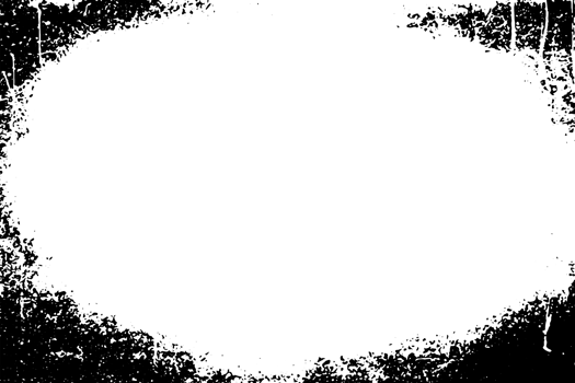 Grunge border texture background. Abstract frame overlay. PNG graphic illustration with transparent background.