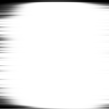 Black striped abstract overlay. Motion effect. PNG graphic illustration with transparent background.