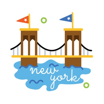 New York Bridge vector