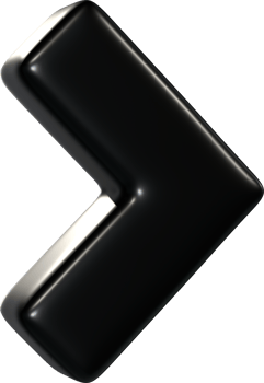 3D Arrow Drag Side Black png
