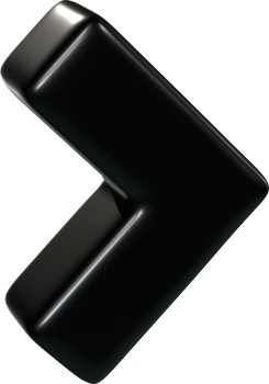 3D Arrow Drag Side Black png