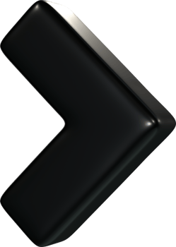 3D Arrow Drag Side Black png