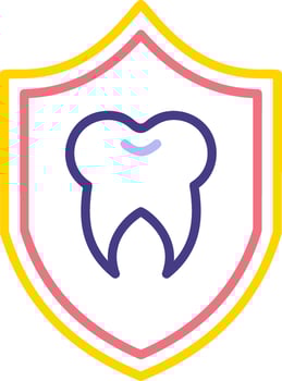 Dental Protection Vector Icon