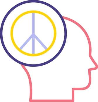 Peace Of Mind Vector Icon