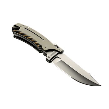 AI generated Knife Extracted on Transparent, Facilitating Easy Graphic Integration png