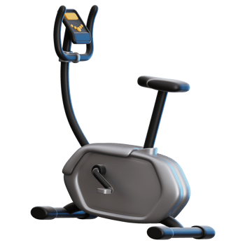 Bicycle 3D Illustration for web, app, infographic, etc png