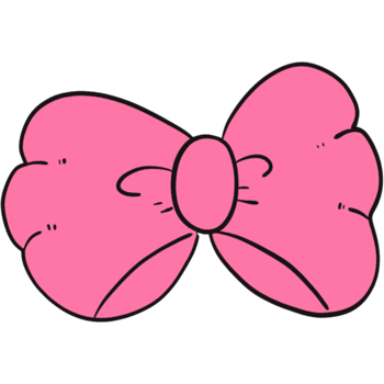 The illustration of a bow png