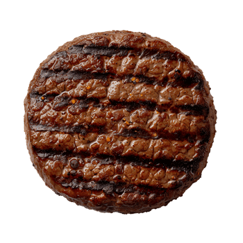 AI generated Grill burger patties Isolated on transparent background png