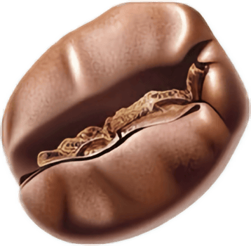 AI generated Pile of Roasted Coffee Beans png