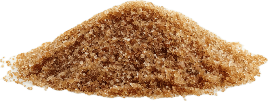 AI generated Pile of Brown Sugar png
