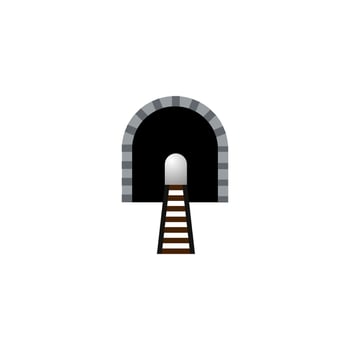 tunnel icon vector design templates