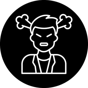 Anger Vector Icon