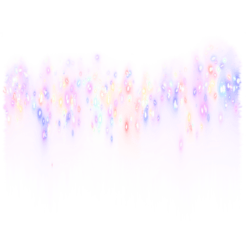 A colorful abstract background with a few stars. Firework glowing colorful explosion png
