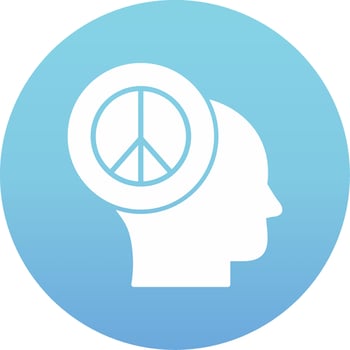 Peace Of Mind Vector Icon