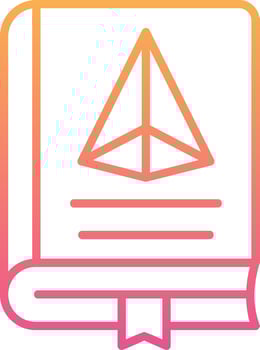 Trigonometry Book Vector Icon