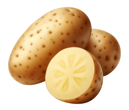 AI generated Potato png sweet potato png potatoes png potato transparent background