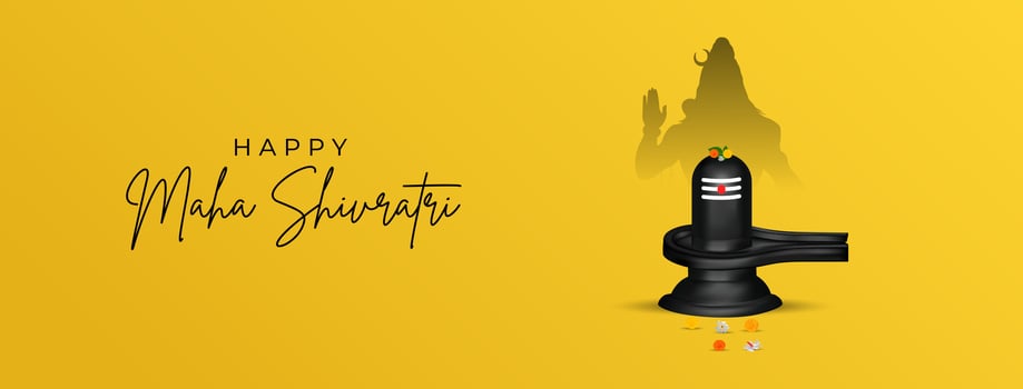 Happy Maha Shivratri vector
