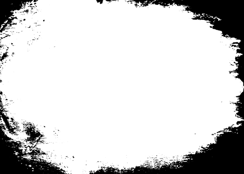 Grunge border texture background. Abstract frame overlay. PNG graphic illustration with transparent background.