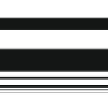 Black striped abstract overlay. Motion effect. PNG graphic illustration with transparent background.