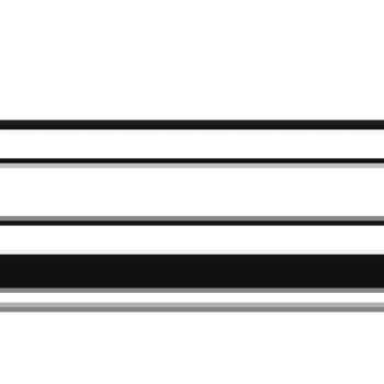 Black striped abstract overlay. Motion effect. PNG graphic illustration with transparent background.