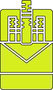 Cigarette pack Vector Icon