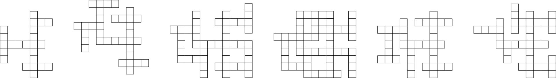Crossword puzzle template. Cross word grid vector