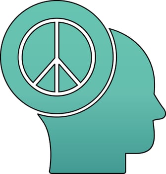 Peace Of Mind Vector Icon
