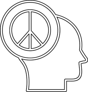 Peace Of Mind Vector Icon
