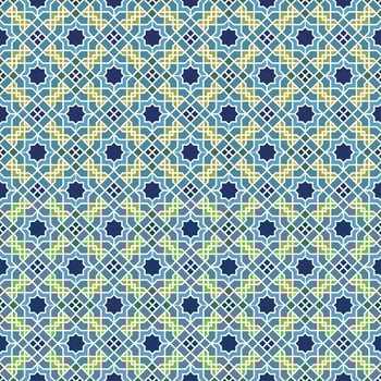 Arabic pattern background. Islamic ornament vector. Traditional Arabian geometry. vector