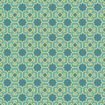 Arabic pattern background. Islamic ornament vector. Traditional Arabian geometry. vector