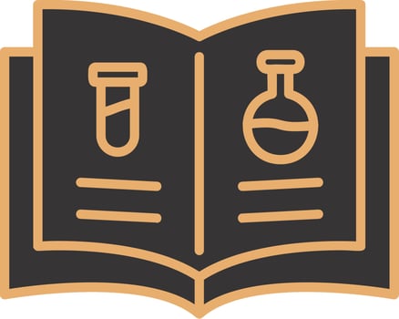 Science Book Vector Icon