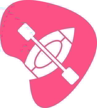 Kayak Vector Icon