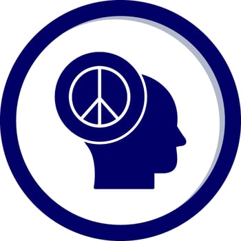 Peace Of Mind Vector Icon