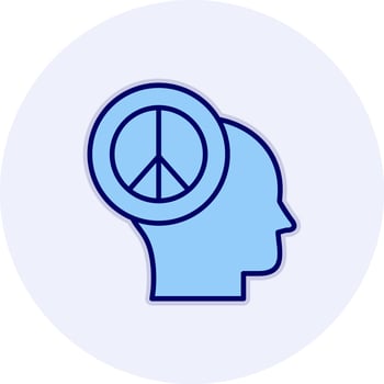 Peace Of Mind Vector Icon
