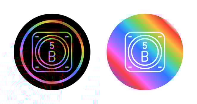 Boron Vector Icon