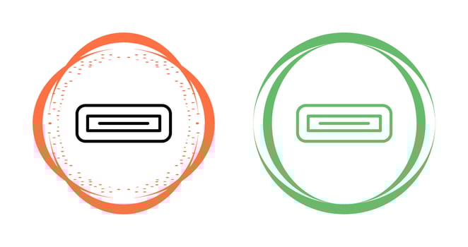 USB Port Vector Icon