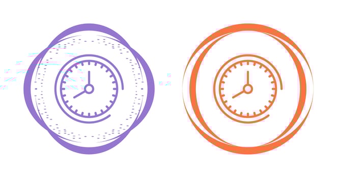 Clock Vector Icon