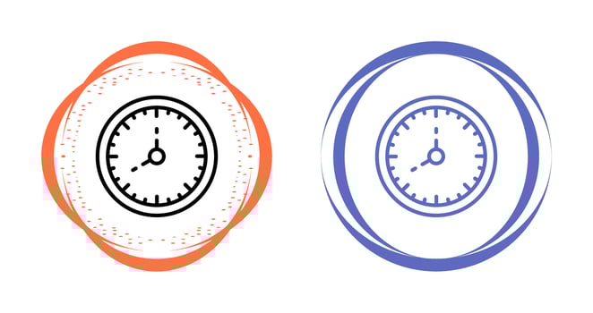 Clock Vector Icon