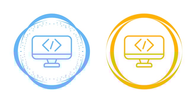 Coding Vector Icon