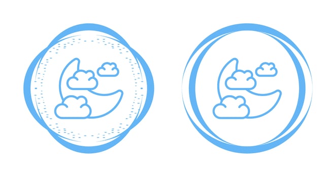 Moon Vector Icon