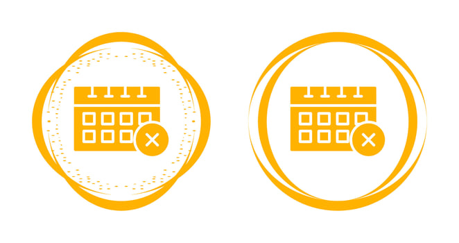 Canceled Vector Icon