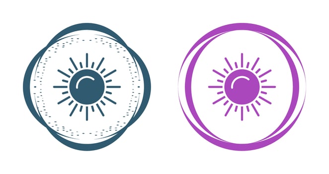Sun Vector Icon