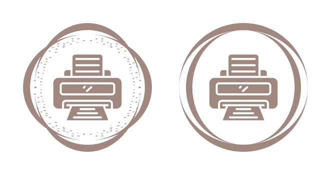 Printer Vector Icon