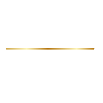 Aesthetic golden line png