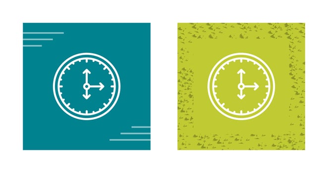 Clock Vector Icon