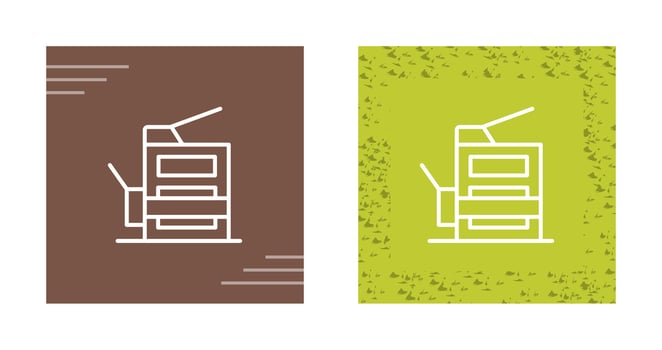 Copy Machine Vector Icon