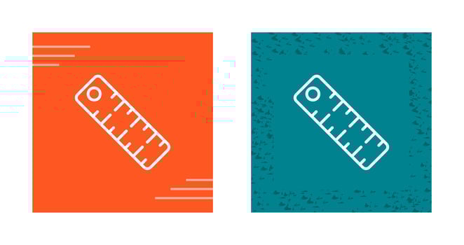 Ruler Vector Icon
