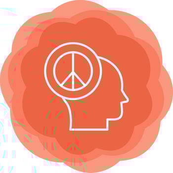 Peace Of Mind Vector Icon