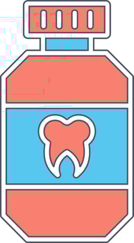Mouthwash Vector Icon