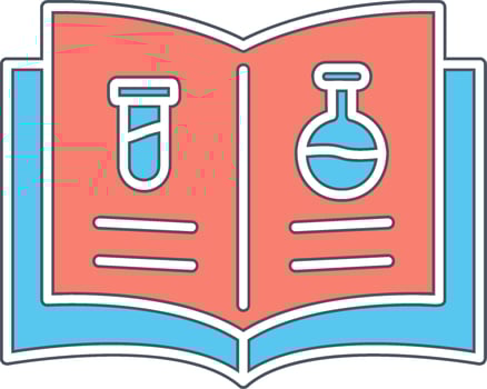 Science Book Vector Icon